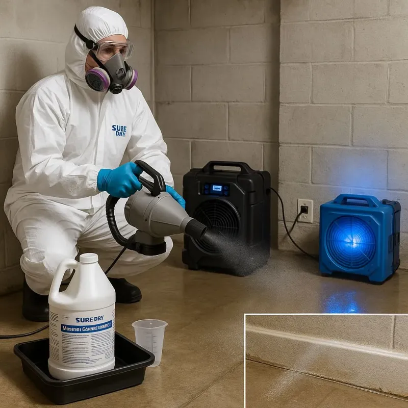 Sanitization and Odor Removal process in Lake Isabella, CA